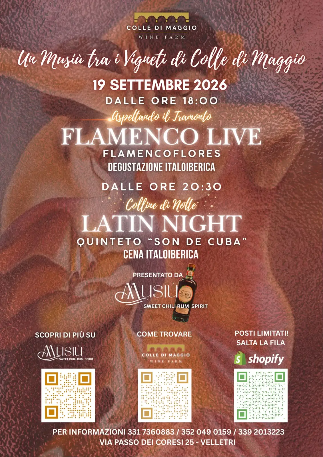 Locandina dell'evento Flamenco Live
